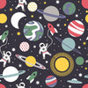 Space Fabric for Children Navy - Blend Fabrics 1/2 Mtr