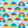 Rainbows Red - Wonder Cotton Fabric, Robert Kaufman 1/2 Metre