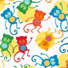 Jungle Creatures Monkeys by Robert Kaufman, 1/2 Metre