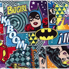 Girl Power Superhero Fabric Multi