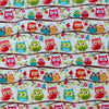 Owl Fabric Cream Happy Flappers Branch