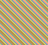 Stripe Rainbows & Unicorns Mulit Cotton Fabric- Riley Blake, 1/2 Mtr