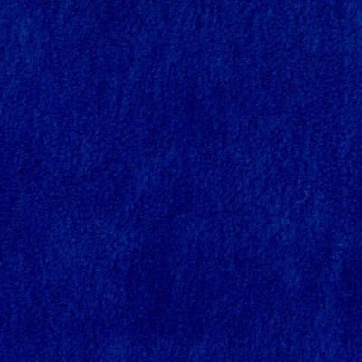 Royal Blue Fleece Fabric Plain