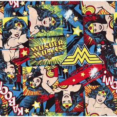 Wonder Woman Superhero Fabric