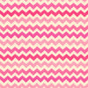 Pink Chervons / Stripe Fabric 1/2 Metre