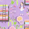 Princess and the Pea Cotton Fabric, 1/2 Metre