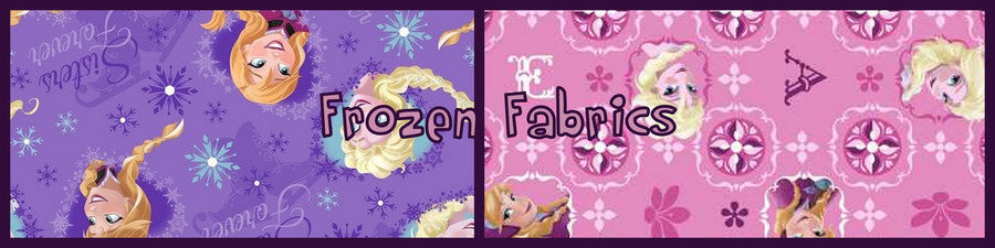 Fabric from Children's film Frozen Cotton